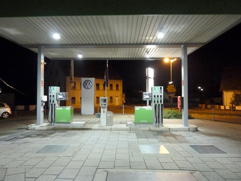 Tankstellentechnik - LED Dachstrahler