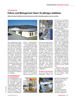 Sonderdruck Tankstellen Markt