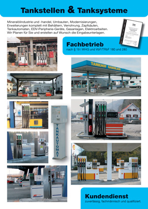 Tankstellen und Tanksysteme